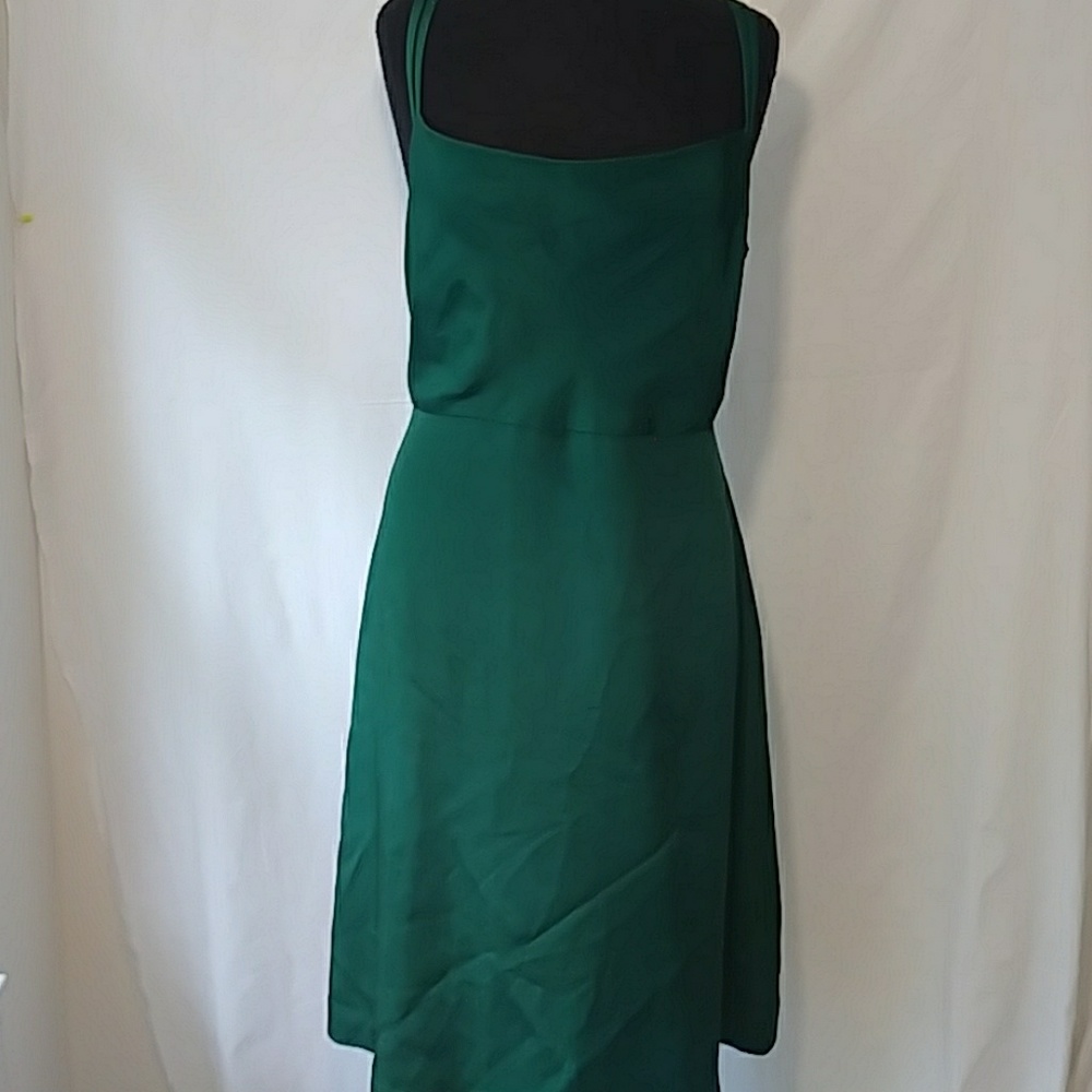 J crew Hunter Green Dress, Size 14 NWT Plus Size
